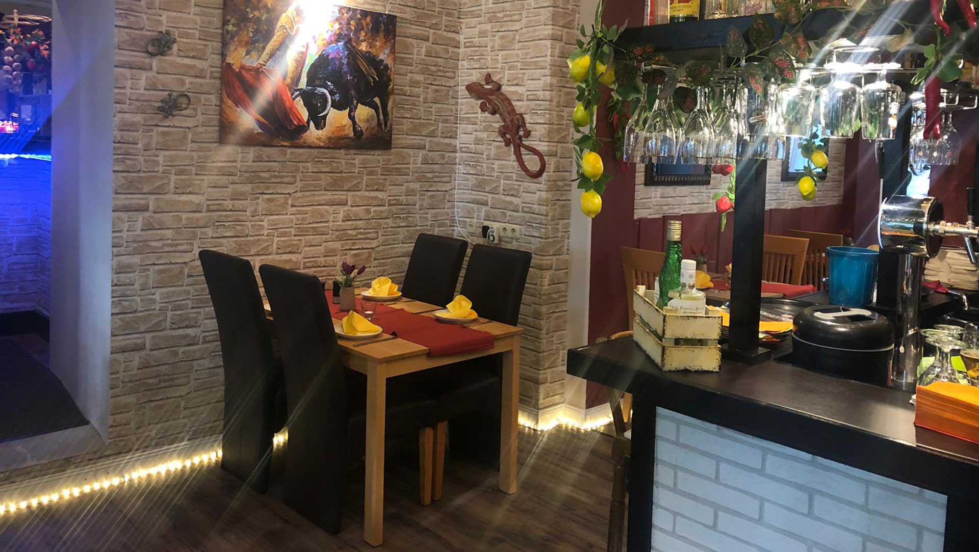 En Casa, Spanisches Restaurant Bad Pyrmont, Hauptallee, gegenüber Steigenberger und Kurpark, Innenansicht